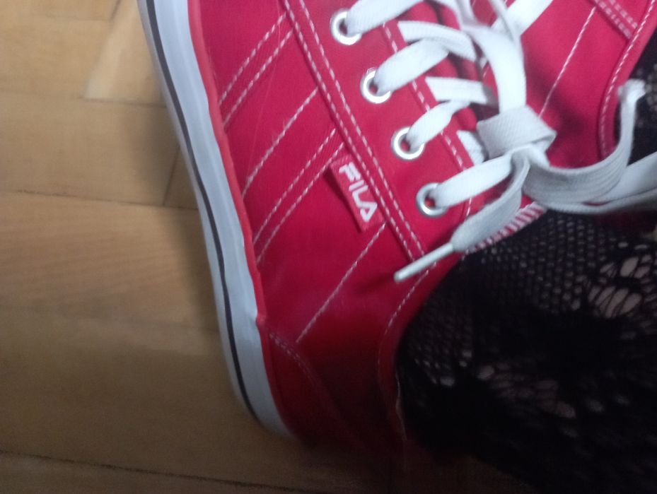Fila red shoes 39