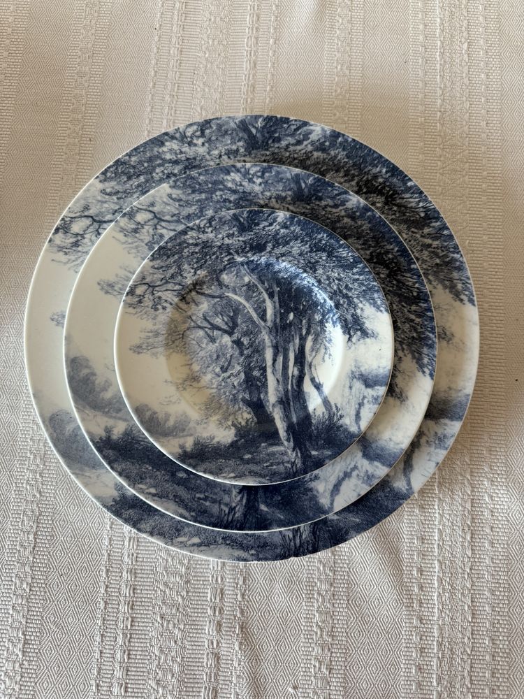 Вінтаж: тарілки з колекціі Blue Meadow Mood від Villeroy & Boch