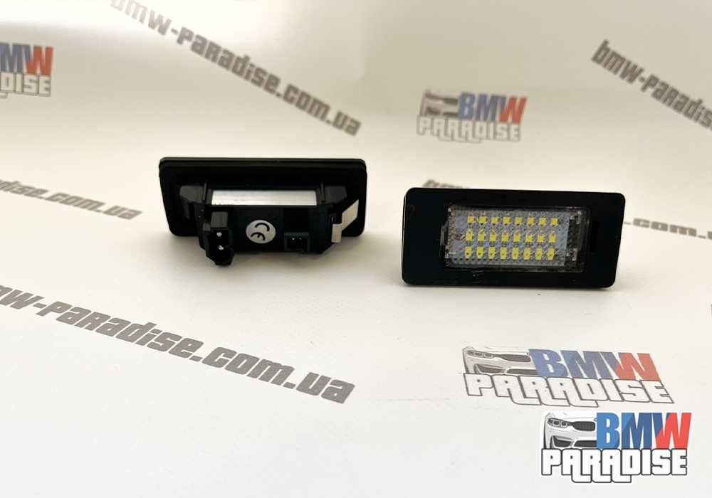 LED подсветка номерного знака BMW E90 E91 E92 E61 E70 E71 (БЕЗ ОШИБОК)