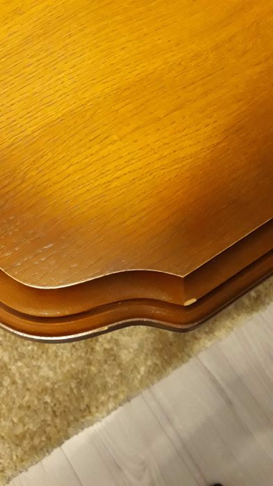 Stół drewniany+6 krzeseł+stolik