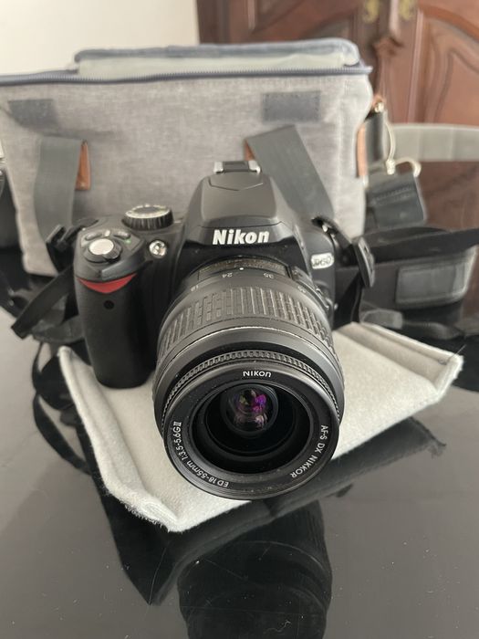 Nikon D60 + Lente 18-55mm + Bolsa