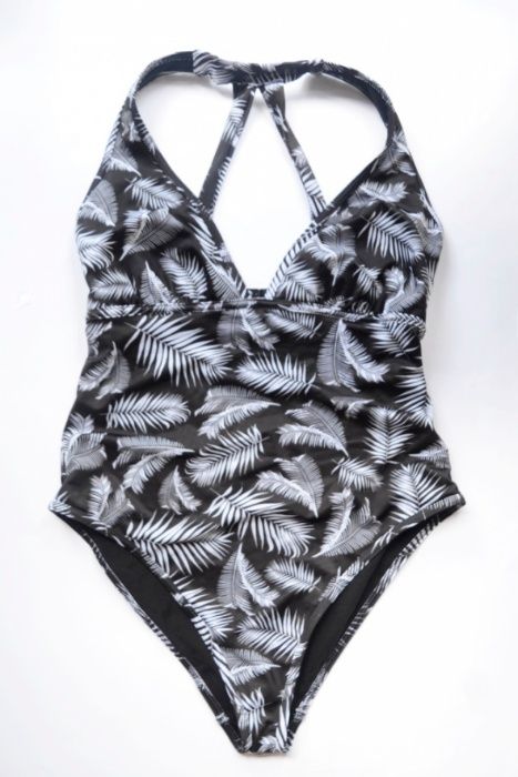 Strój Kąpielowy Palma Liście Asos Czarny Nowy 85H Intimissimi Triumph
