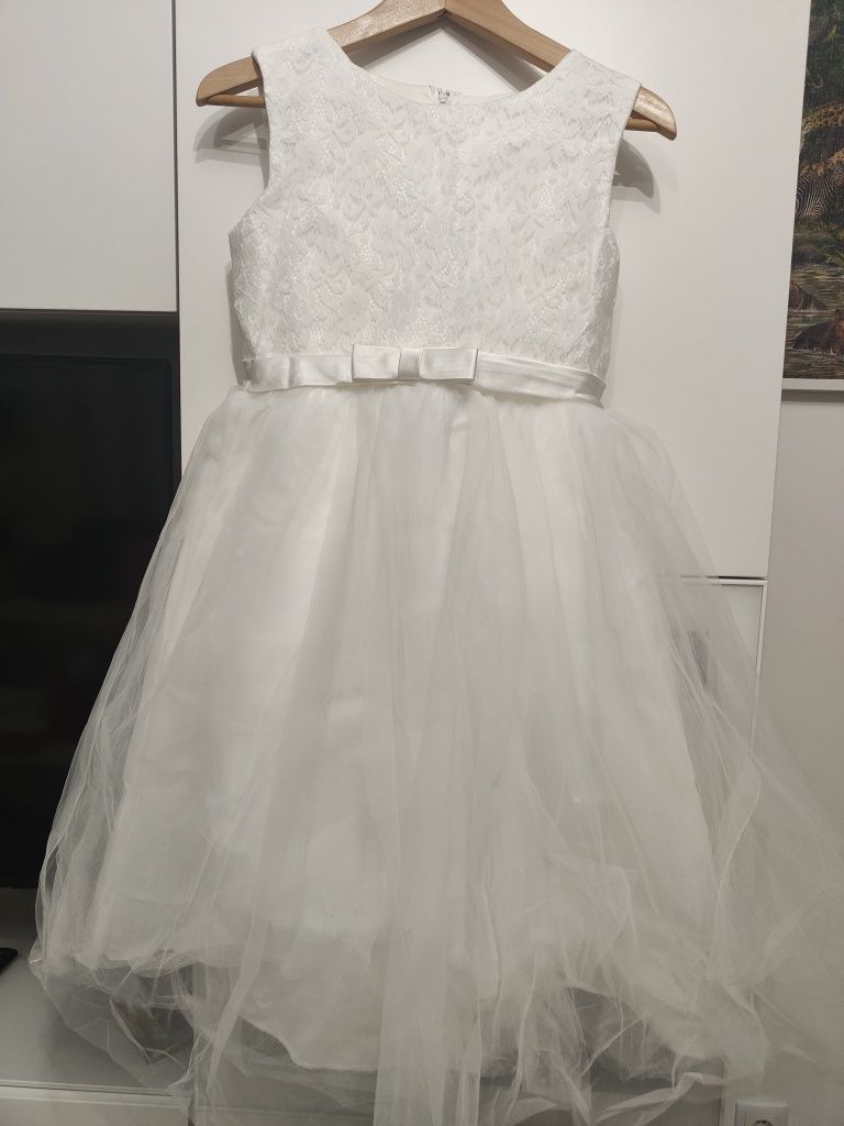 Vestido branco de cerimónia