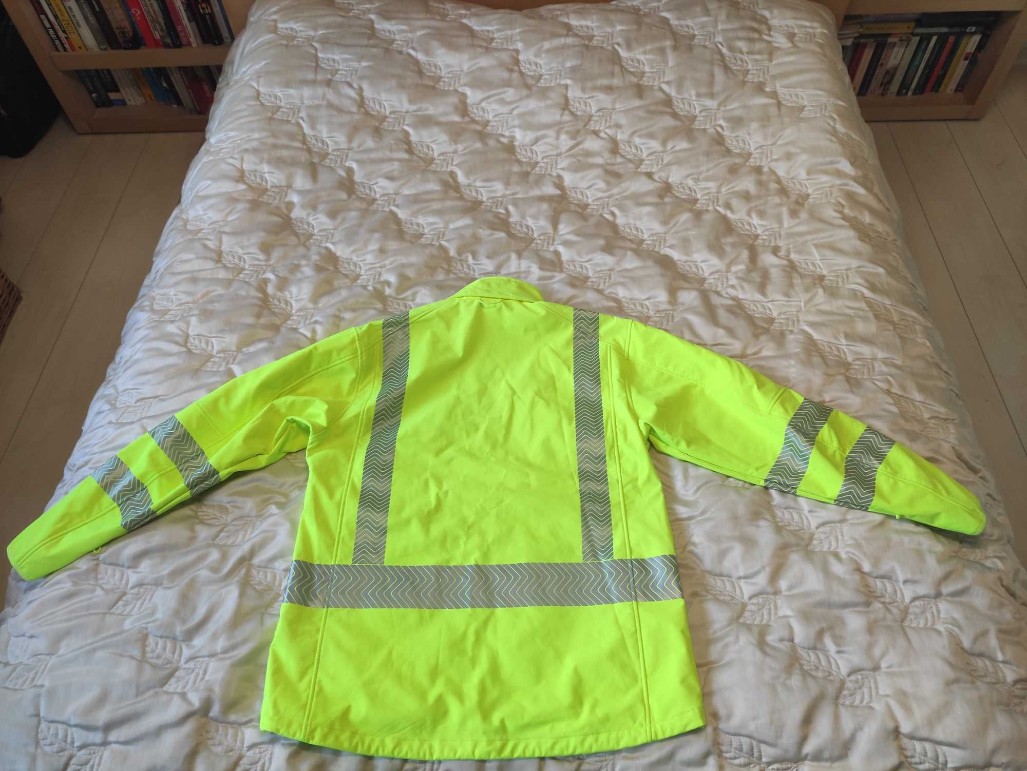 Robocza kurtka odblaskowa softshellowa Protect Workwear Tyler r.  2XL