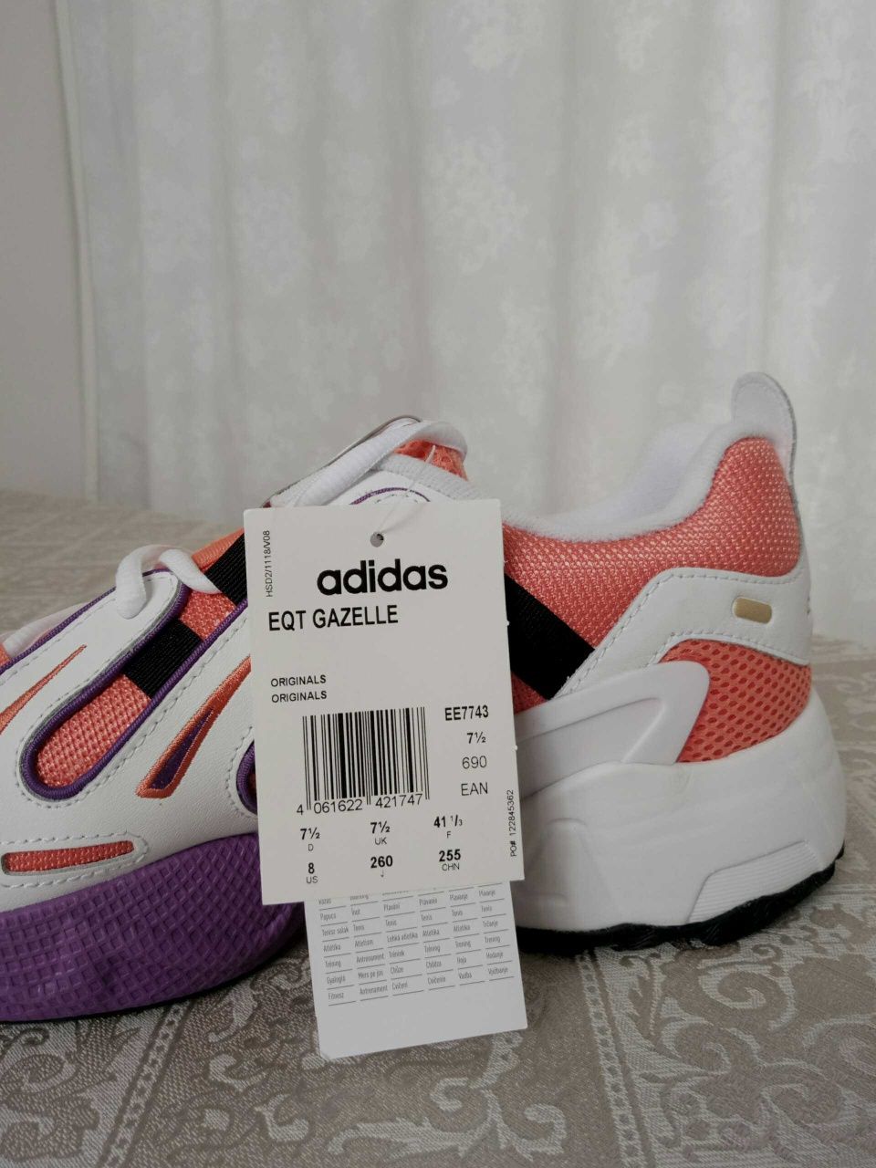 Кросівки Adidas Originals EQT Gazelle (устілка 265мм)