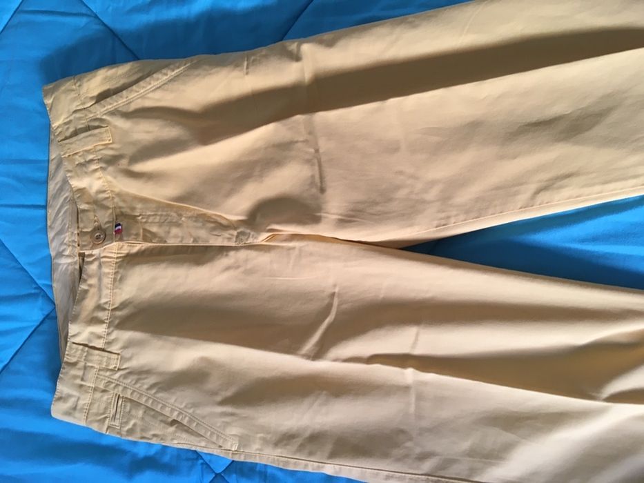 Novo Super Preço - Calças Amarelas Novas L. Porches, E. Tucci e Scotch