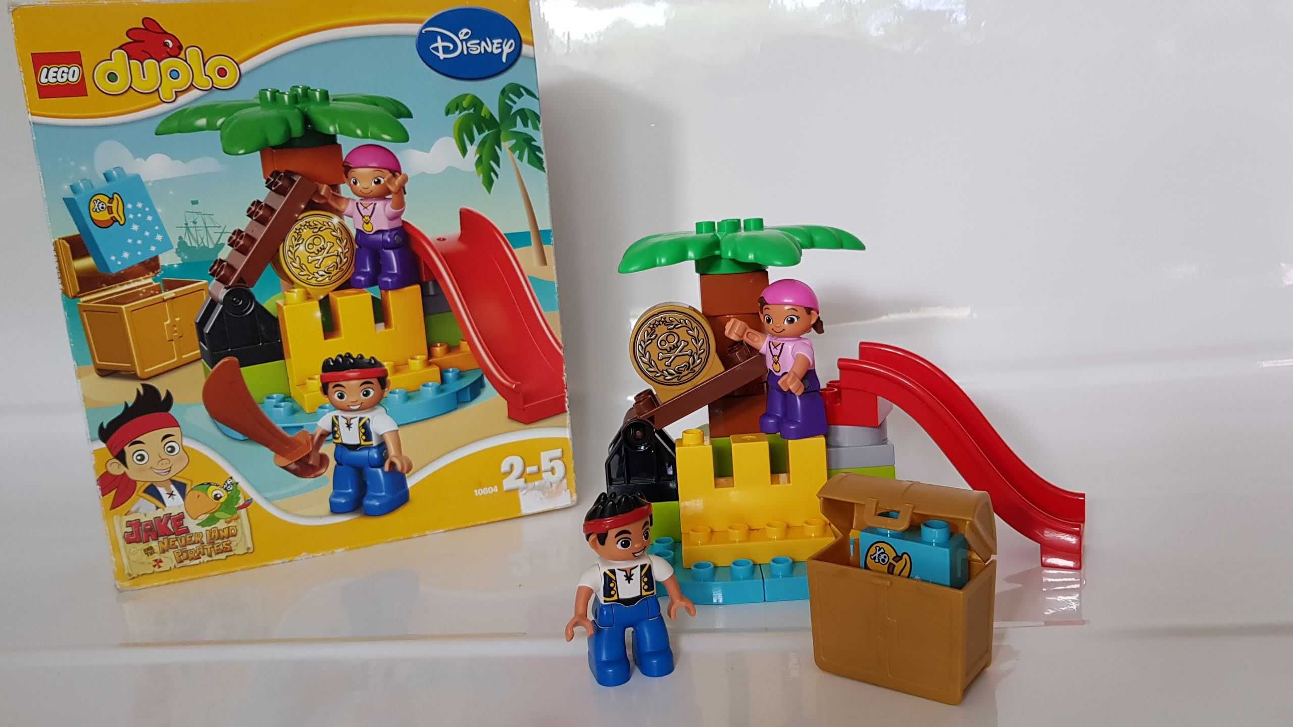 Klocki Lego 10604 DUPLO Jake i piraci z Nibylandii na wyspie skarbów