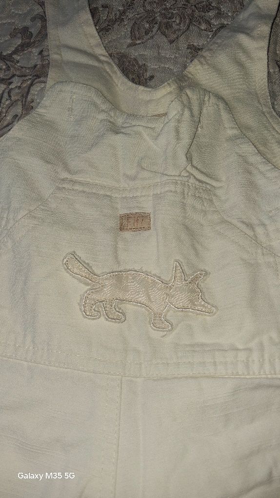 Eleganckie ogrodniczki Wójcik,  r.74, jak nowe