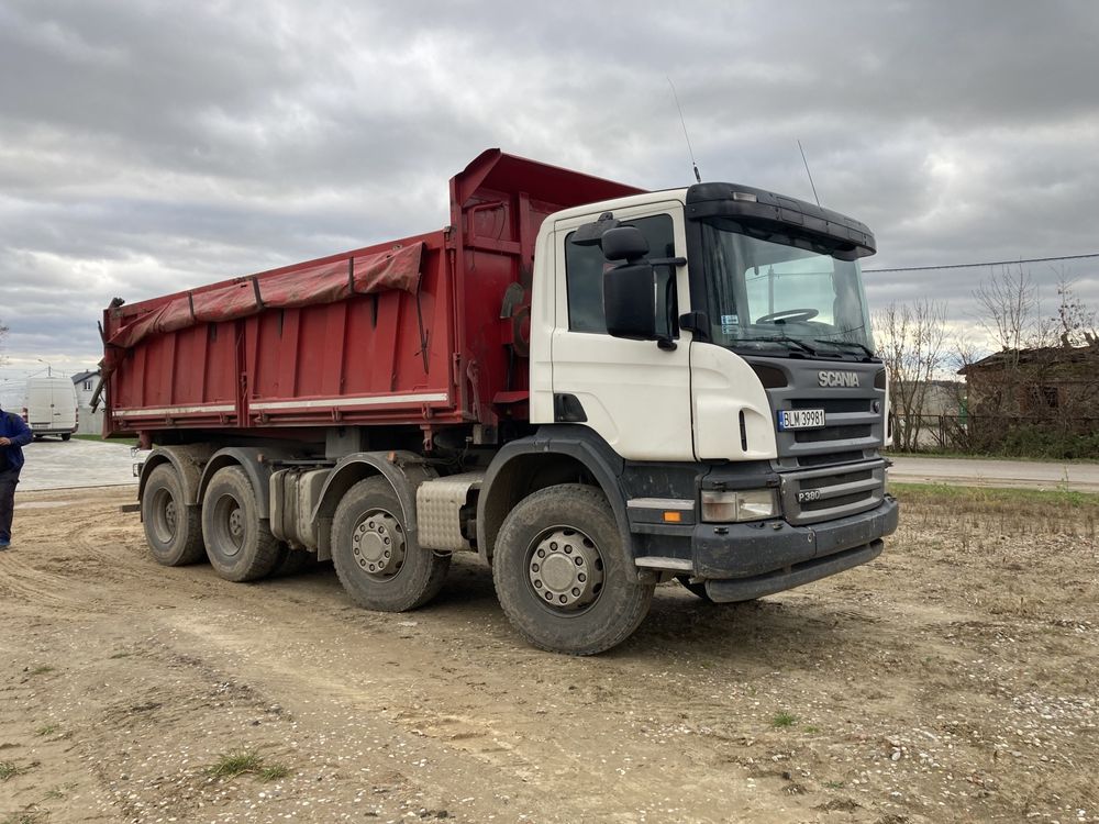 Usługi transportowe piach płukany ziemia żwir gruz kruszywa