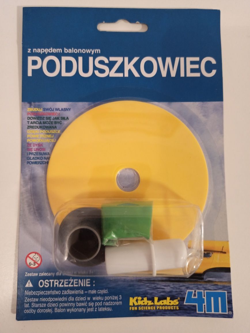 Poduszkowiec, eksperyment zbuduj swój własny poduszkowiec