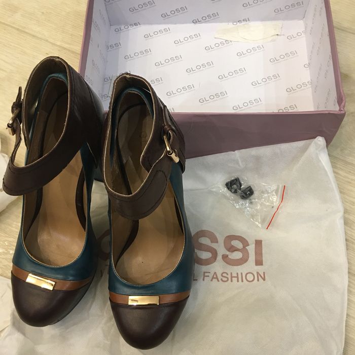 Продам туфли Glossi.(кожа)новые.