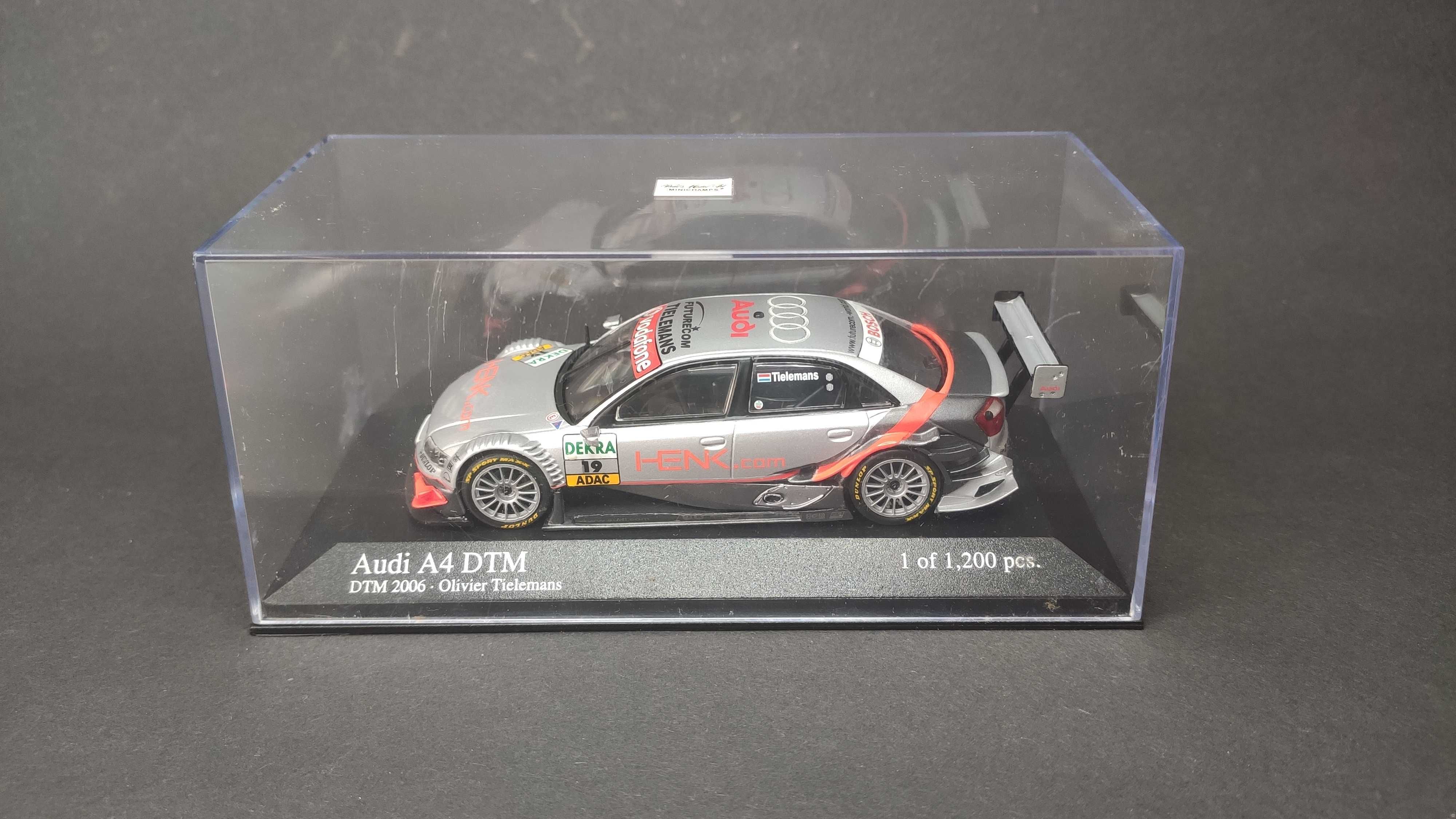 Model MiniChamps 1:43 - DTM 2006 - Audi - Olivier Tielemans