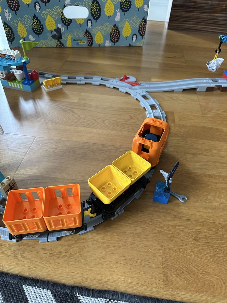Lego Duplo 10875 вантажний потяг