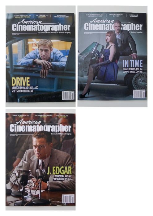 Revistas American Cinematographer - 2011