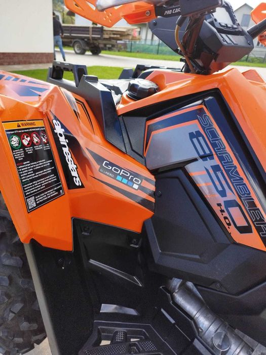 Polaris Scrambler ZAREJESTROWANY z 2022 r. can-am sportsman grizzly