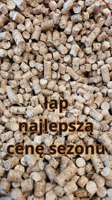 opał na zimę: pellet iglasty, czysty, z transportem; WNOS