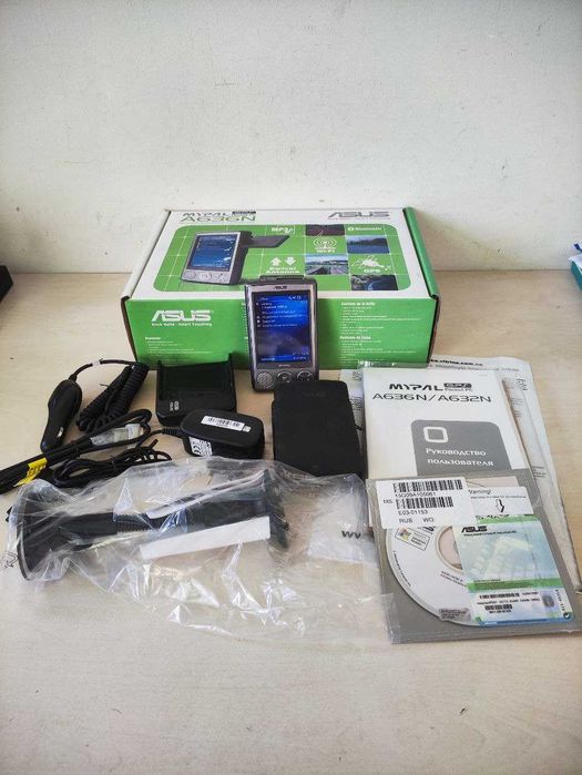 ASUS MyPal A636N Pocket PC (Windows Mobile, GPS, WiFi, BT) з коробкою
