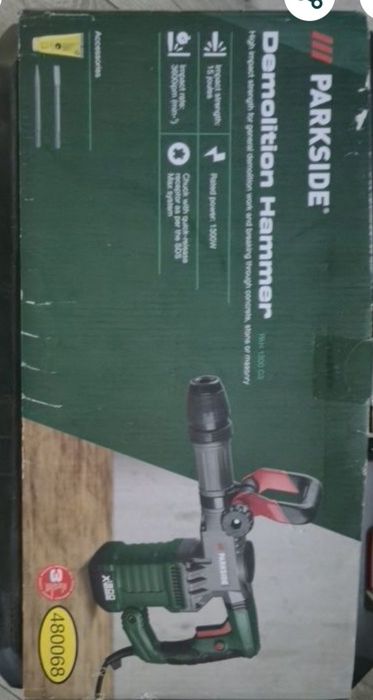 Młot wyburzeniowy parkside