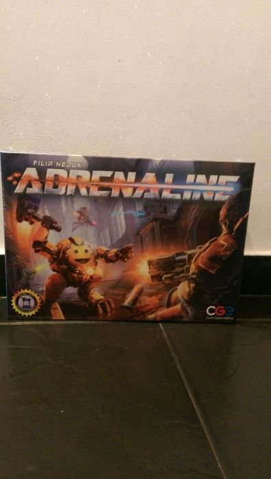 Adrenaline jogo de tabuleiro