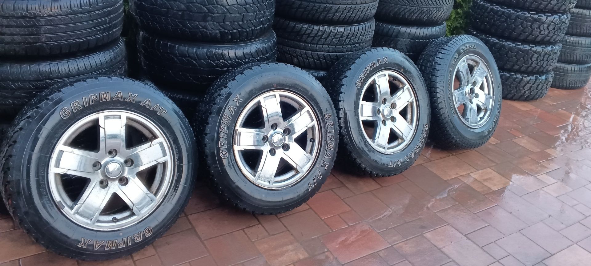 Alufelgi koła felgi 17" Jeep 5x127 Opony 245/65r17