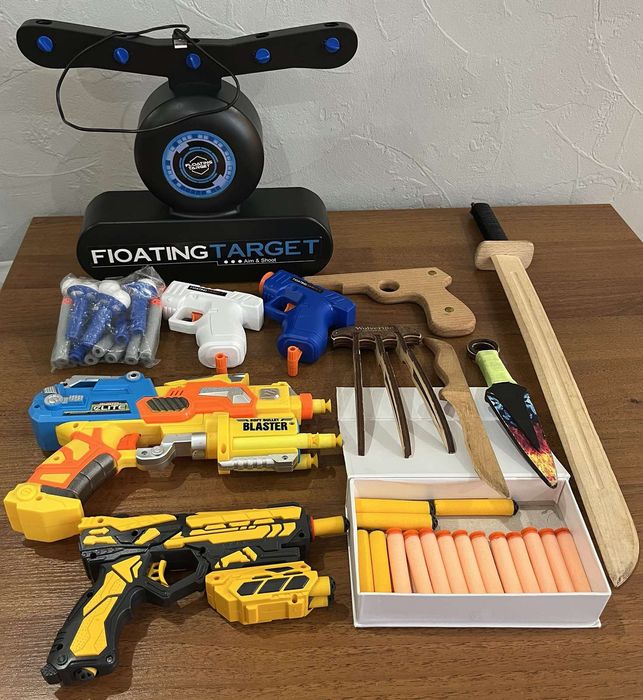 Автомат nerf на батарейках