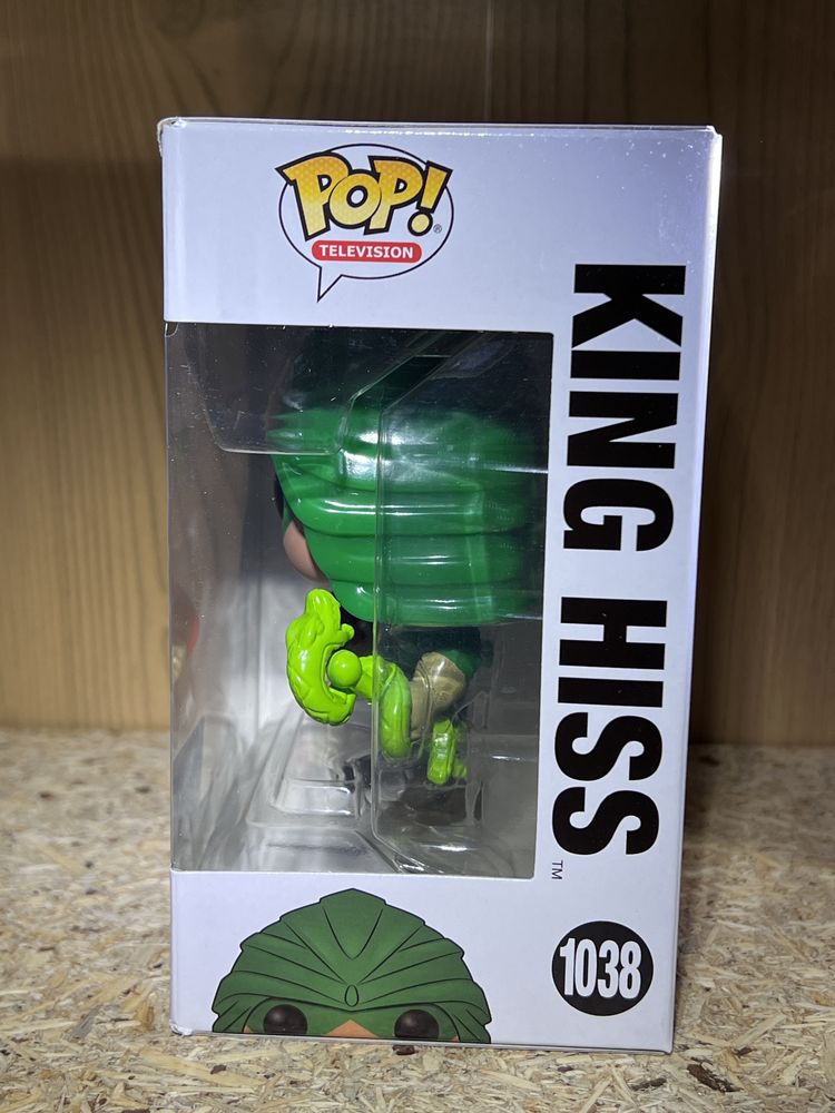 King Hiss 1038 Masters of The Universe Funko Pop