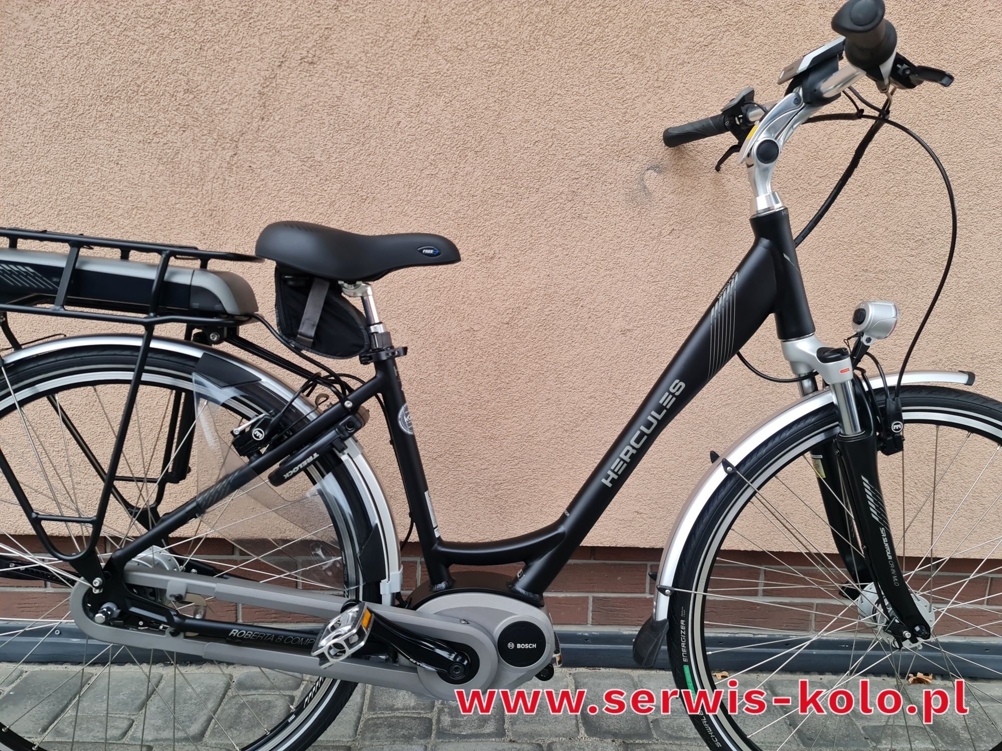 Rower damski damka elektryczny BOSCH HERCULES koła 28 SHIMANO NEXUS