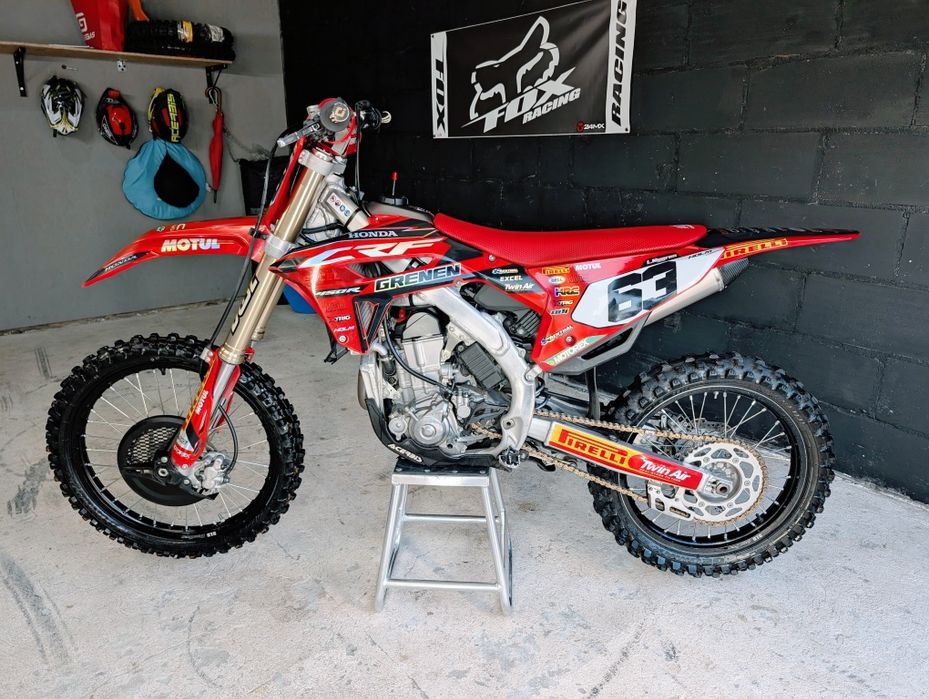 Honda CRF 450 rok 2023 Full system HGS, One Gripper, oslony stan bardz