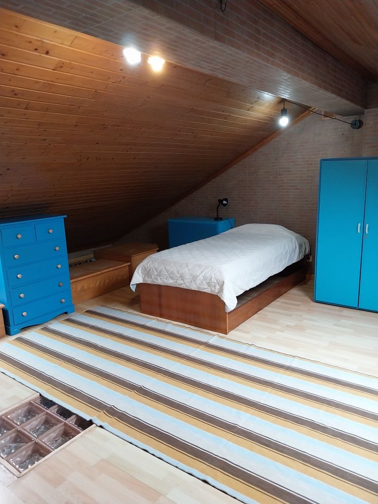 Quarto Duplo ou de casal em moradia - com muito espaço
