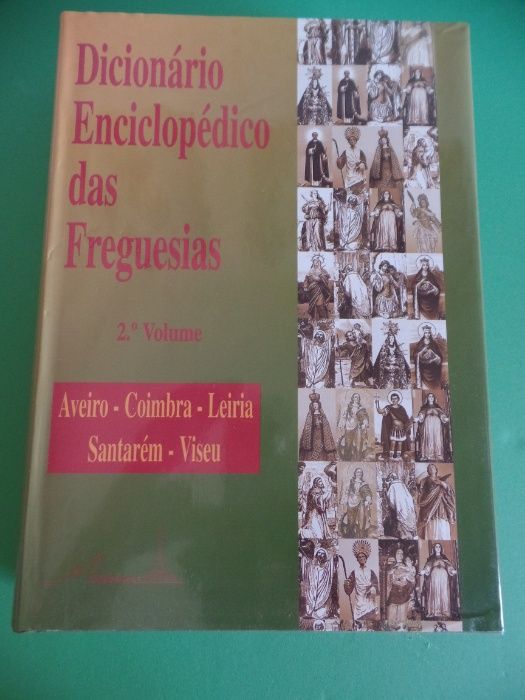 Dicionário Enciclopédico Das Freguesias 4 Volumes Novas