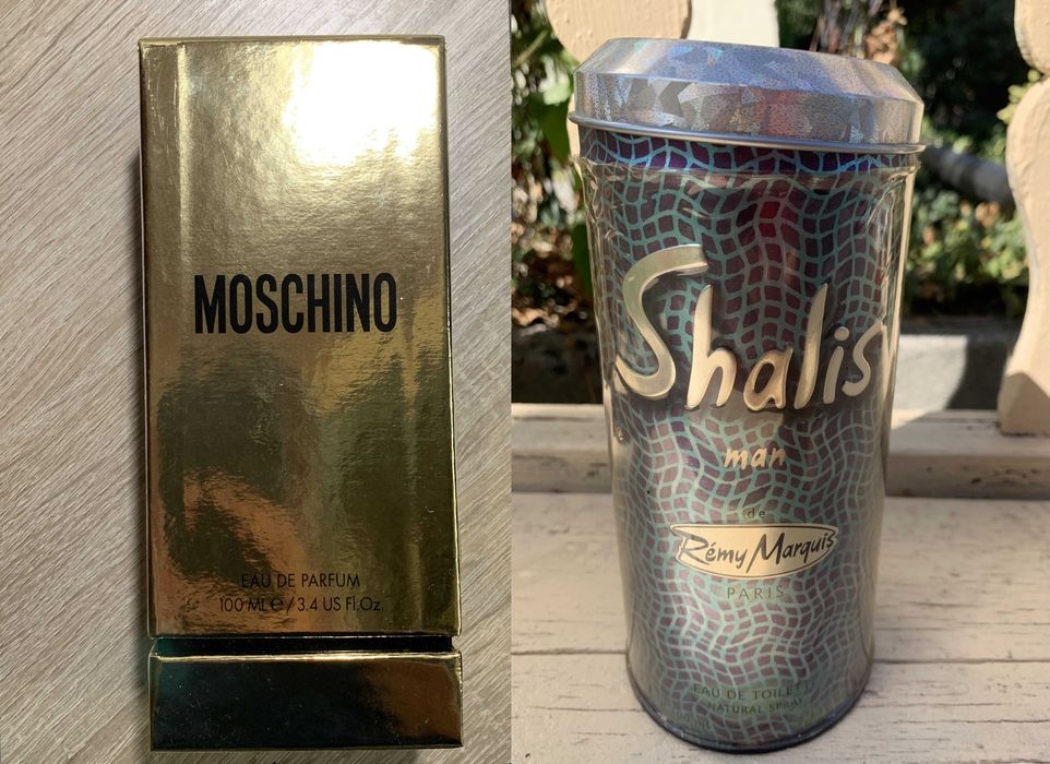 Упаковка коробка Moschino Fresh Gold Remy Marquis Shalis
