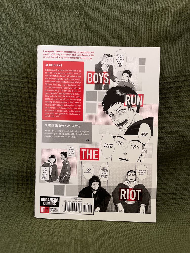 Manga BOYS RUN THE RIOT, vol 1