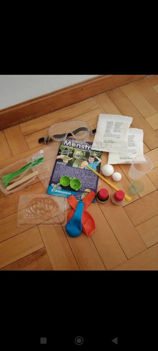 Jogo experiências criança