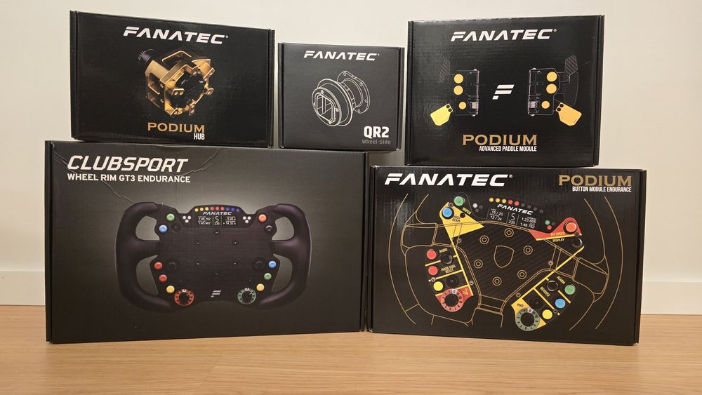 Volante Fanatec Podium Steering Wheel GT3 Endurance