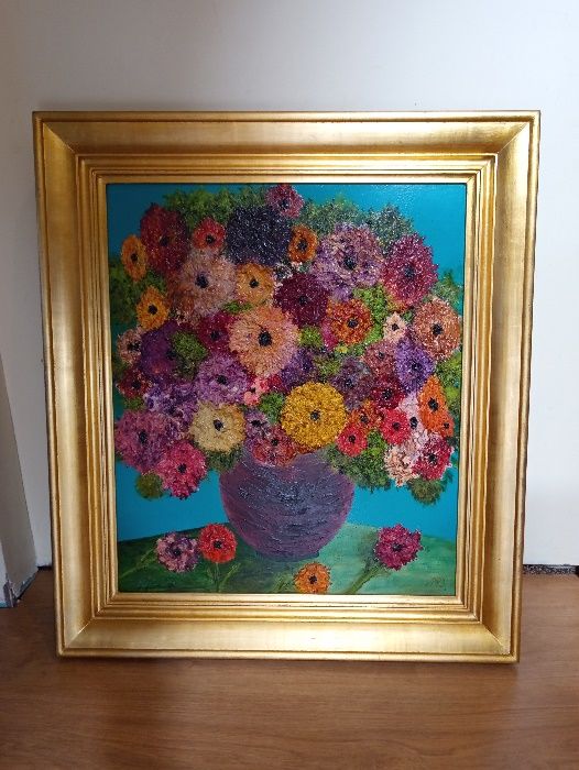 3 Quadros oleo 1 guache originais Alfredo R Ayres Pereira