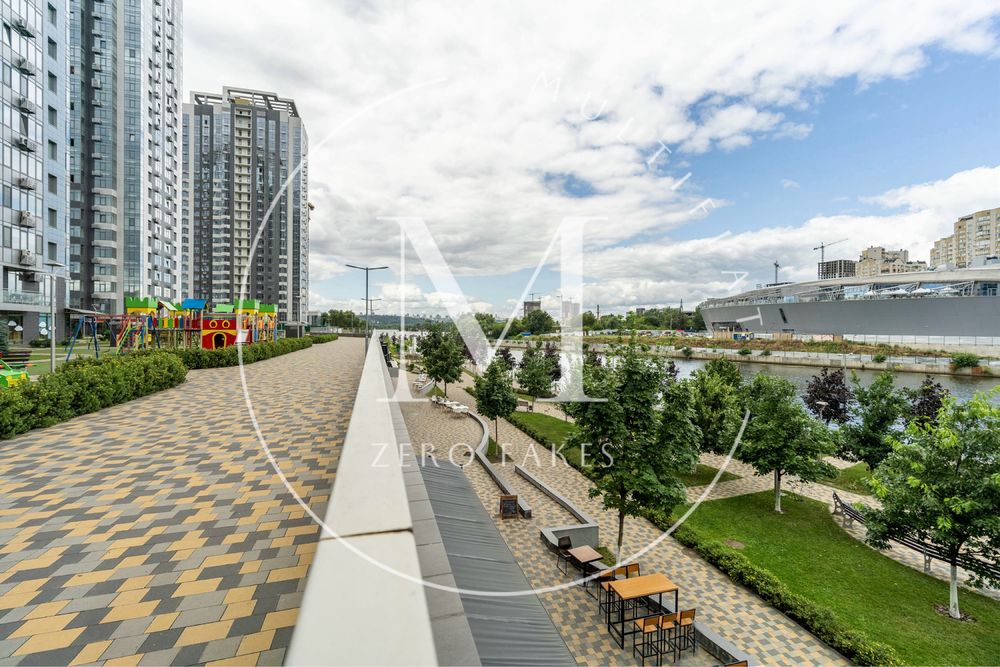 Оренда 2-кімнатної 62м у ЖК RiverStone Дніпровська наб. 14. Генератор!