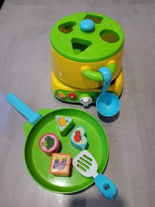 Каструля-сортер музичний, посуд дитячий WinFun