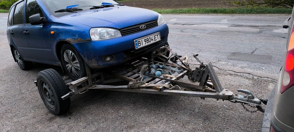 Лафет (підкатна вісь, лавета, опорний пристрій для буксирування)