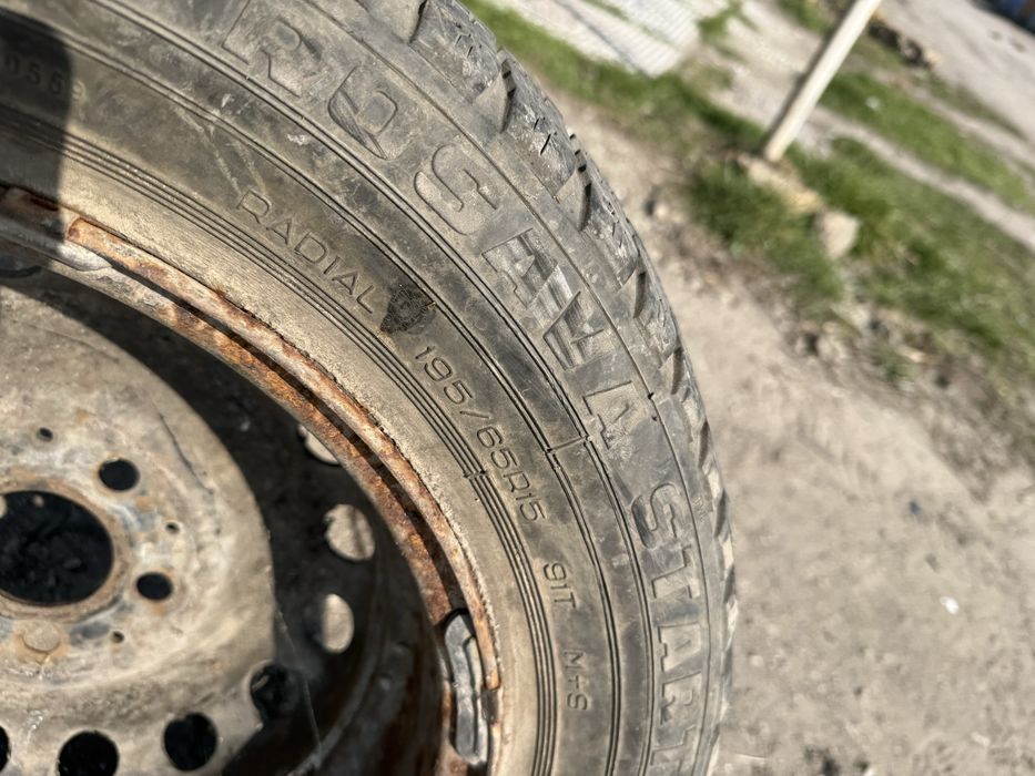 Запаска мерседес 5*112 195/65 R15 ROSAVA START