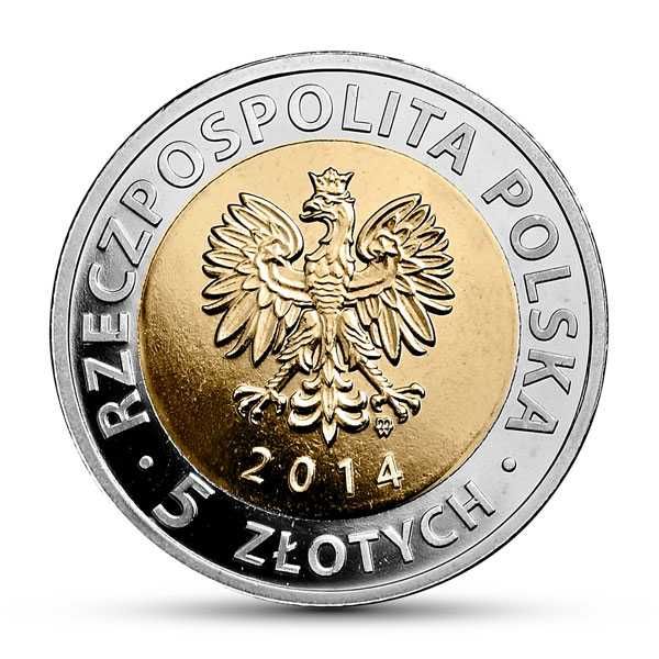 Moneta 5 zł Odkryj Polskę – Zamek Królewski w Warszawie - z worka
