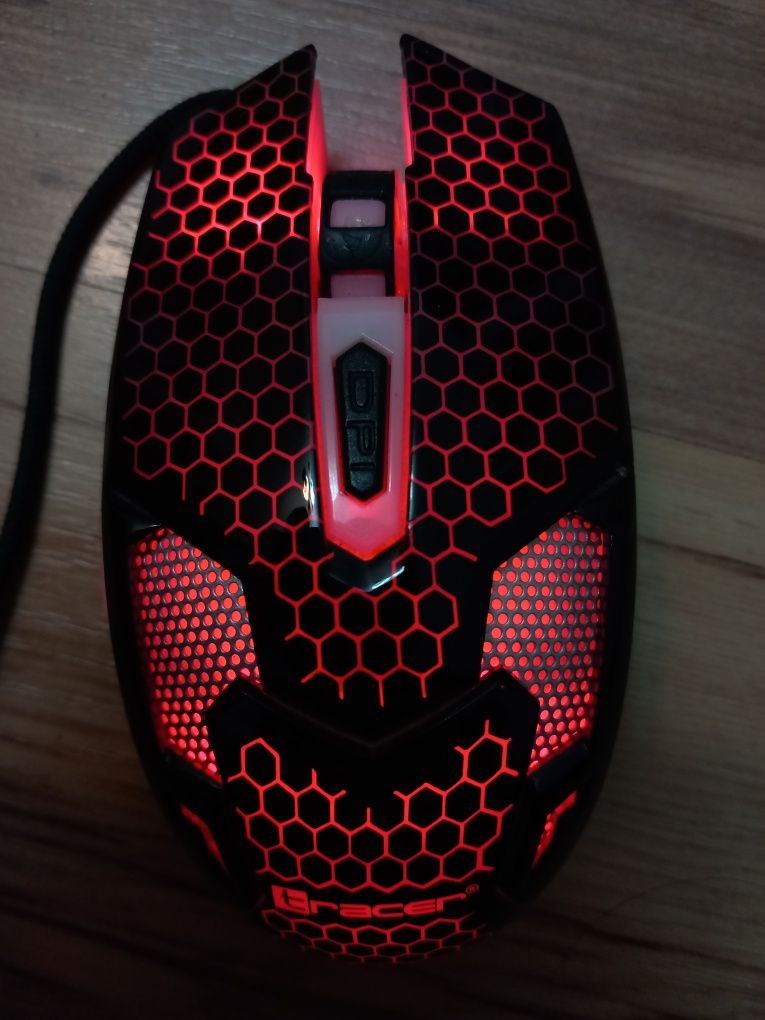 Mysz TRACER Gaming podświetlana przewodowa