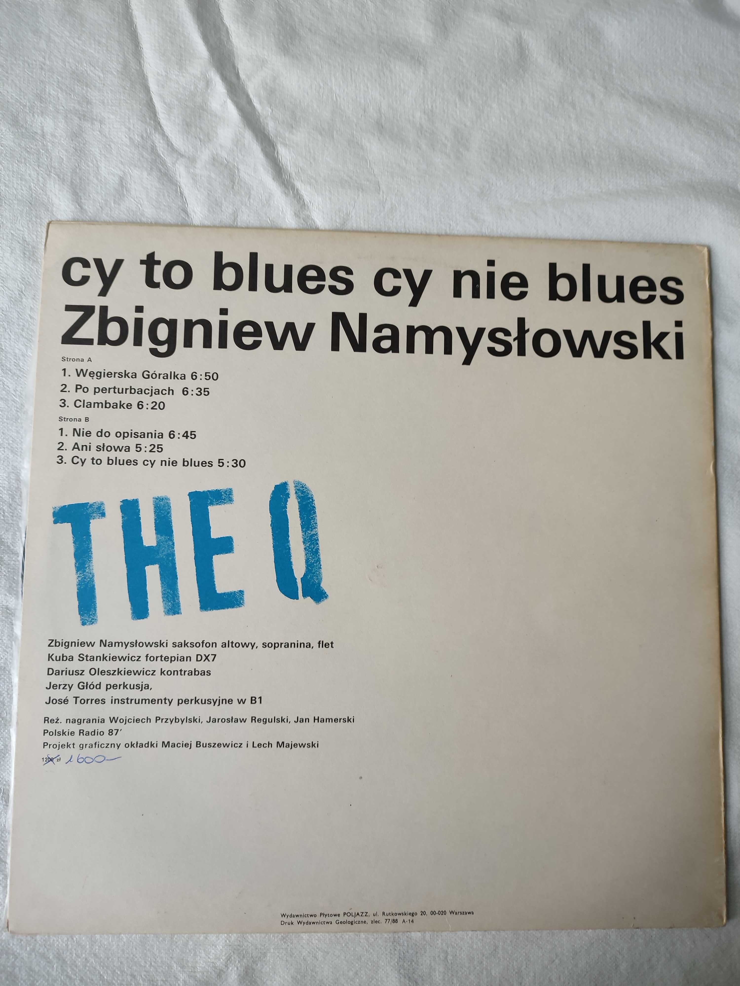 Zbigniew Namysłowski Poljazz 1987 płyta winylowa