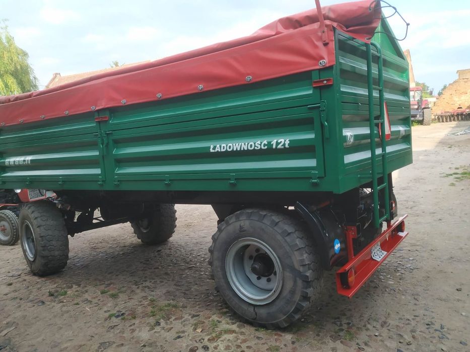 Przyczepa rolnicza BSS PS 1010H, Czeszka, Brandys, HL, IFA, HW, Panava