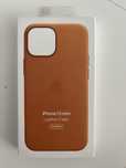 Etui skórzane Apple iPhone 13 Mini/leather case/golden brown/oryginał