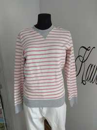 Bluza sportowa casualowa męska w paski sweter sweter Playlife M 48 50