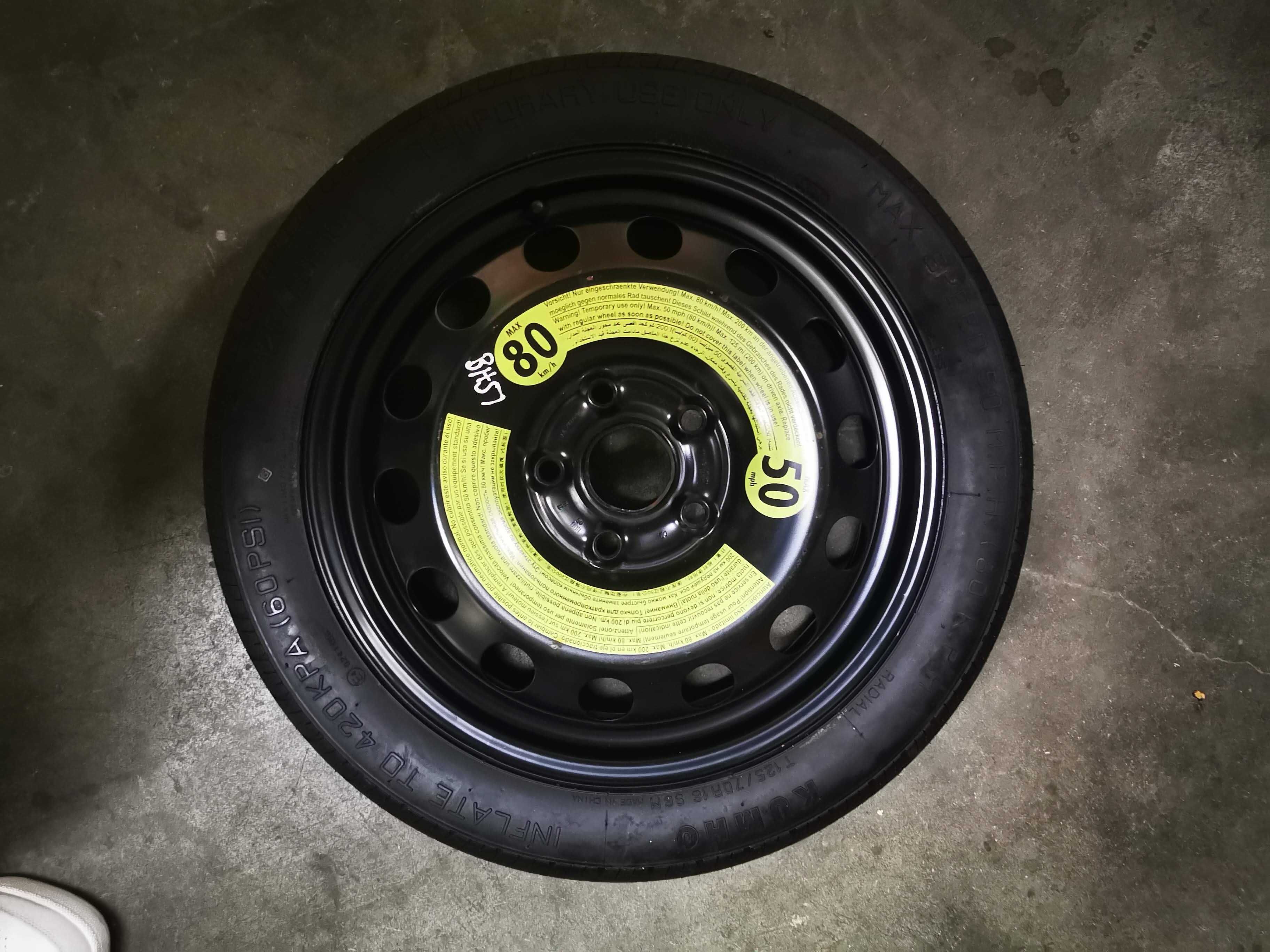 Roda Suplente Volkswagen Golf VI