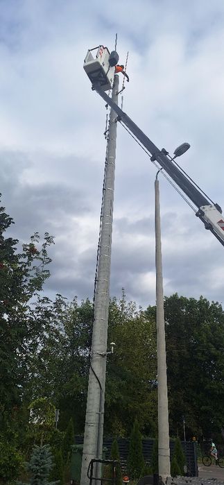 Zwyżka Podnośnik Koszowy 20m Wynajem . Cięcie i podcinanie drzew ..