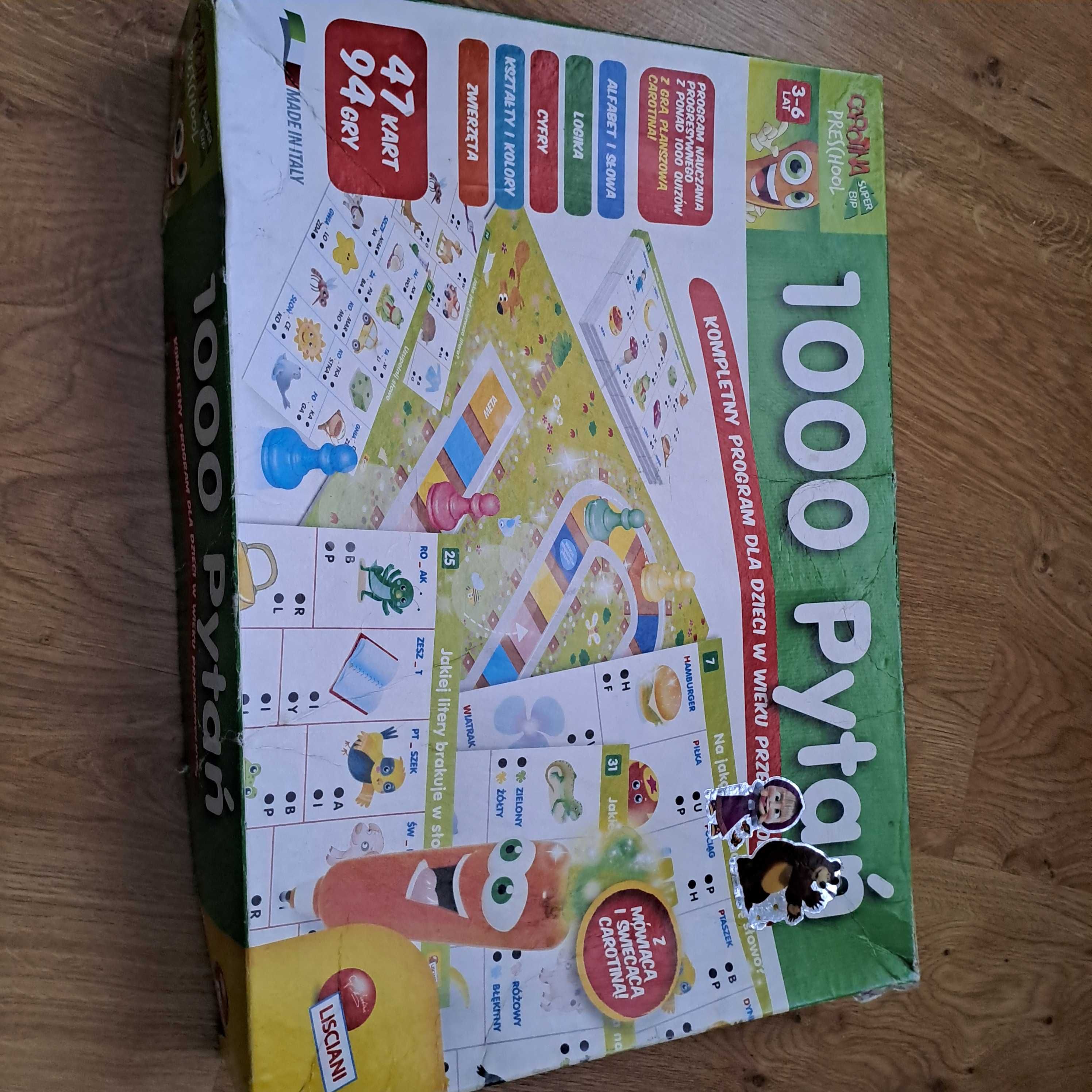 Gra interaktywna - 1000 Pytań Carotina PresChool