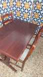 Mesa de cozinha rústica