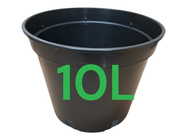 Doniczki produkcyjne 10 L litrów WYSOKIE 29cm 10L GRUBE